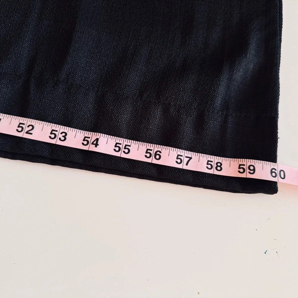 MAINSTAYS Minimalist Black Textured Valance Curtain Panel Minimalistic Decor